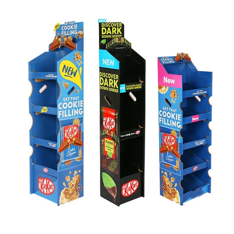 Advertising shelves