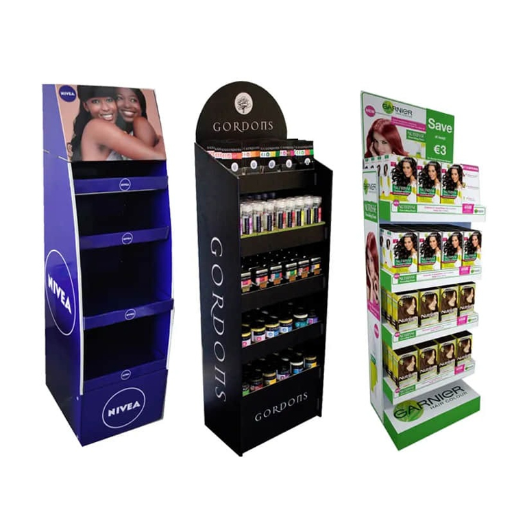 Advertising shelves