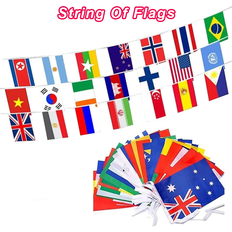 String of flags