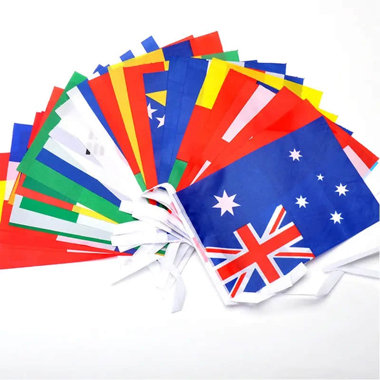 String of flags