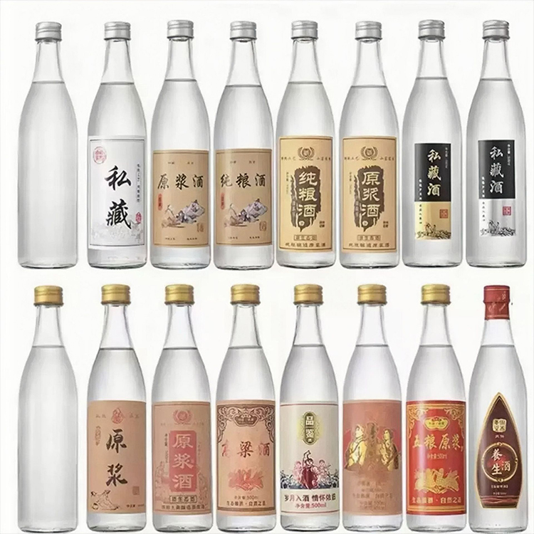 wine bottles