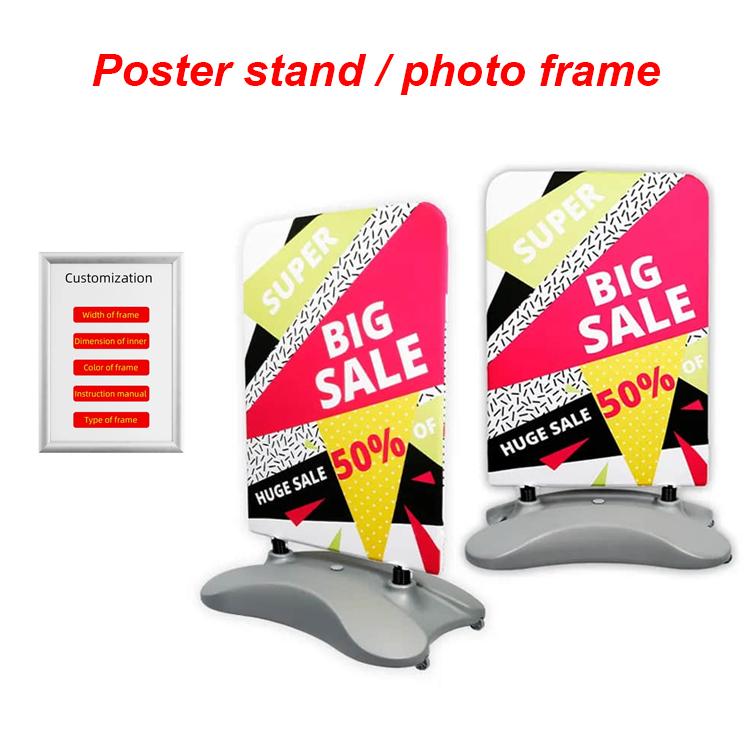 Poster stand Poster stand