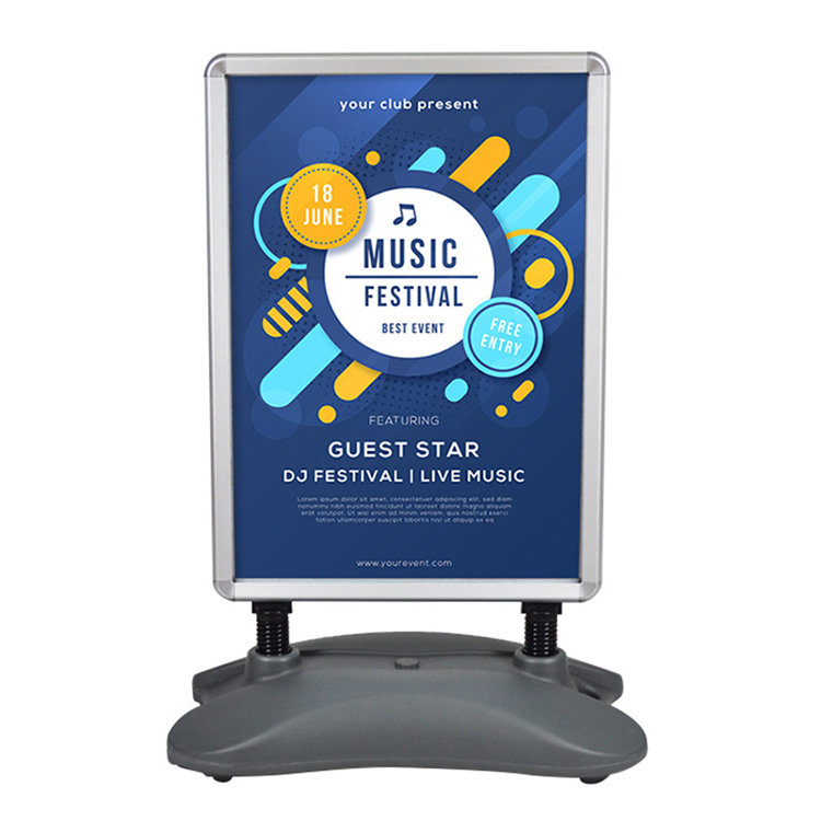 Poster stand Poster stand