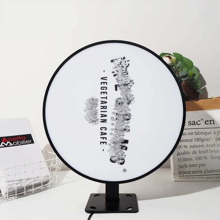 Illuminated signs, advertising light boxes
