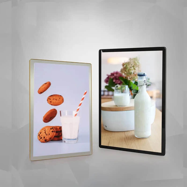 Illuminated signs, advertising light boxes