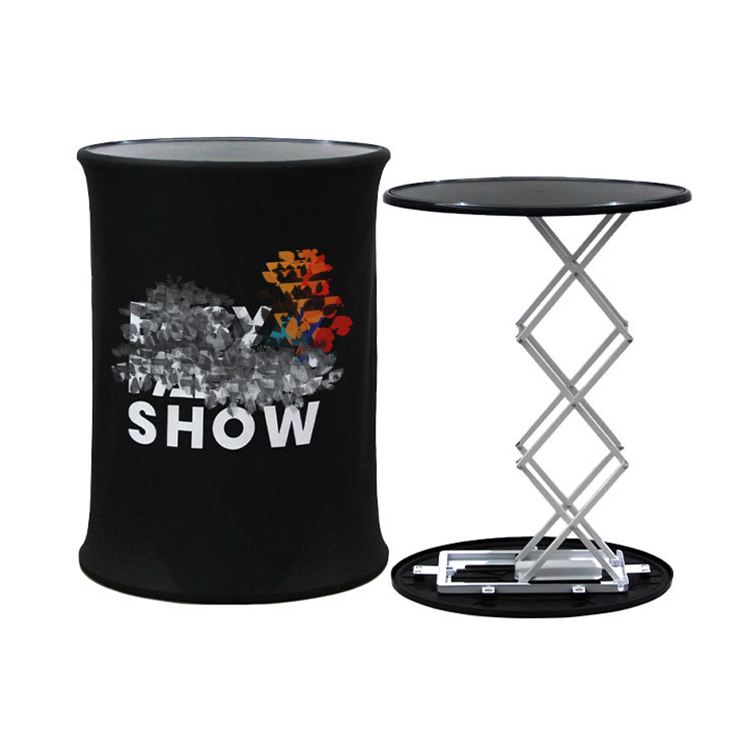 Advertising table/tablecloth