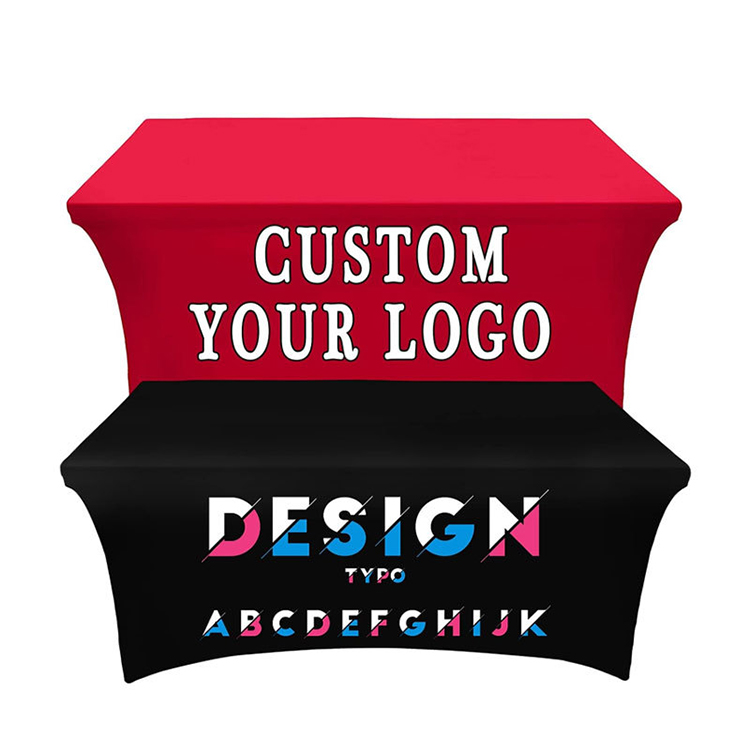Advertising table/tablecloth