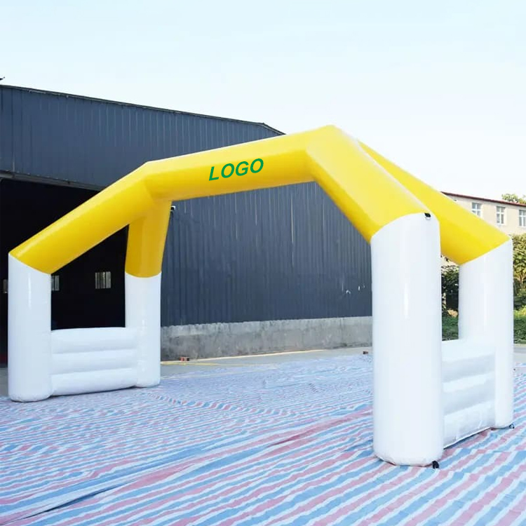 Inflatable arch