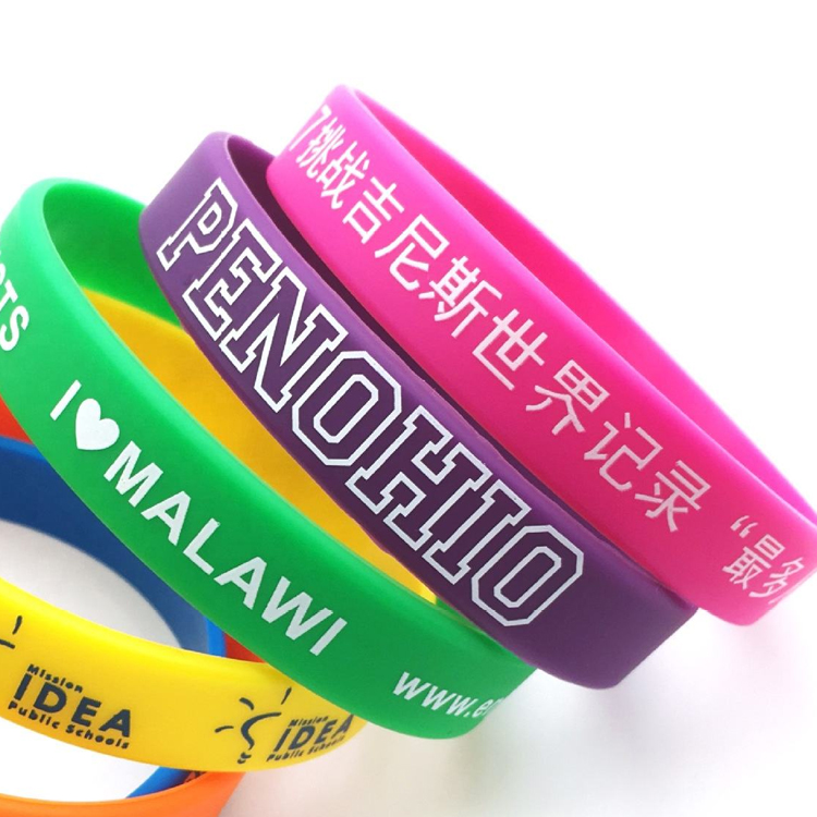 Silicone wristband